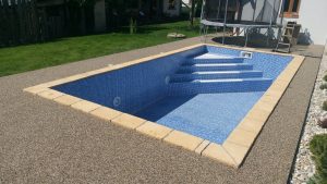 Fóliový betónový bazén RENOLIT ALKORPLAN3000 Persia Blue